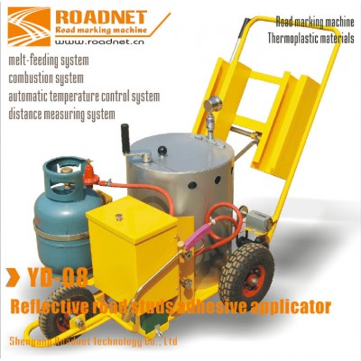 Bitume Reflective road studs adhesive machine