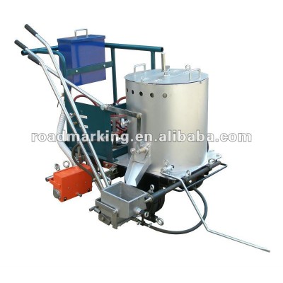 Hand-push thermoplastic road surface line marking machine