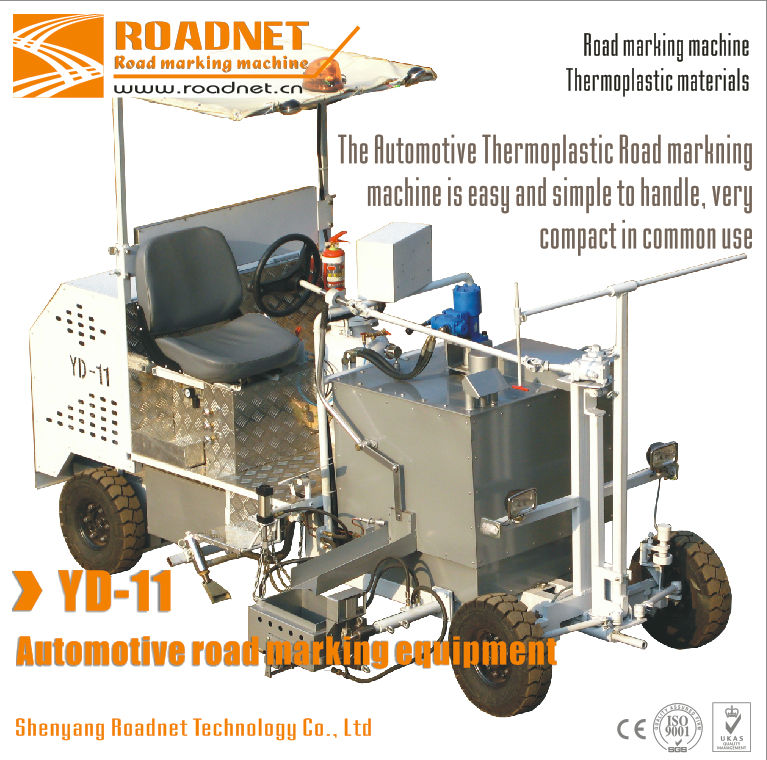 Automotive thermoplastic road marking equipment lineation machine thermoplastic applicator